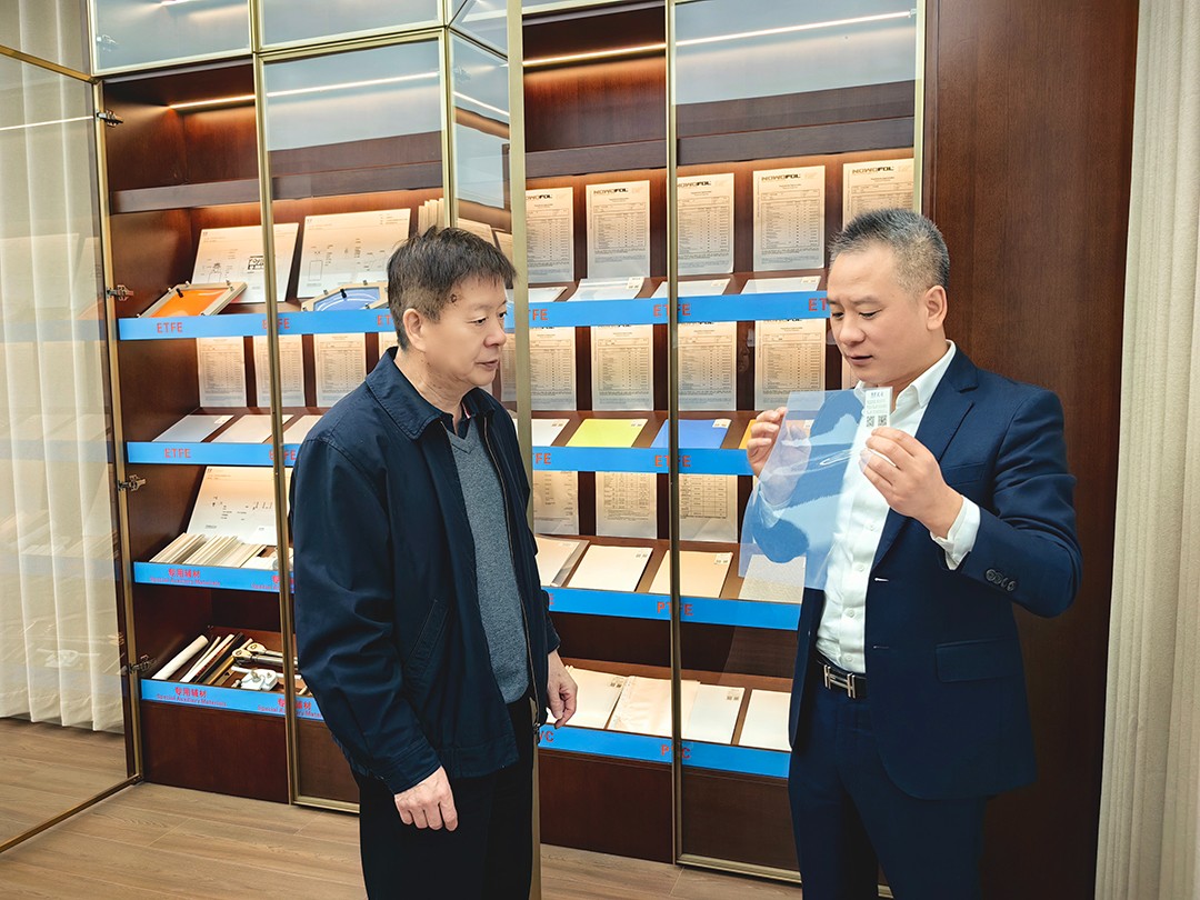 中国钢结构协会空间结构分会领导专家一行莅临萬豪考察指导工作 中国钢结构协会空间结构分会领导专家一行莅临萬豪考察指导工作