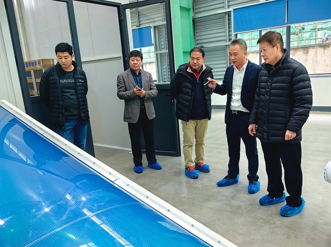 中国钢结构协会空间结构分会领导专家一行莅临萬豪考察指导工作 中国钢结构协会空间结构分会领导专家一行莅临萬豪考察指导工作