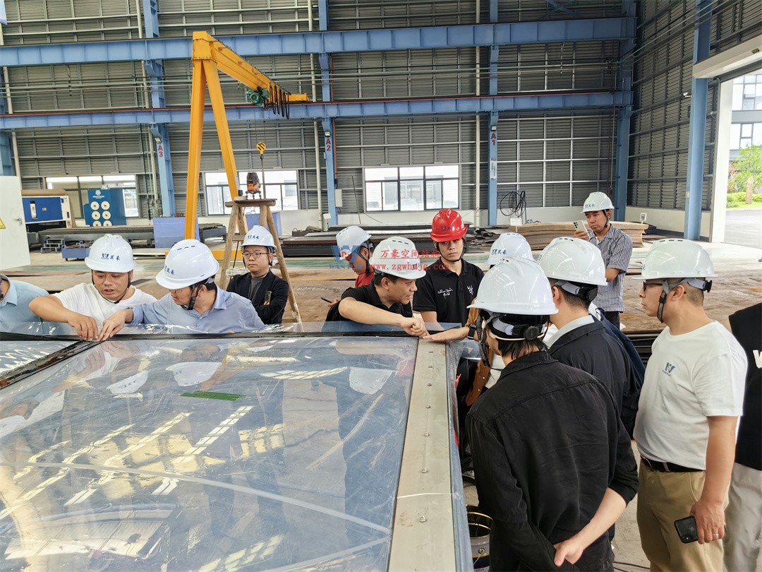 科技赋能品质工程 | 萬豪集团携手浙大团队圆满完成无锡奥体中心膜结构排水试验验收