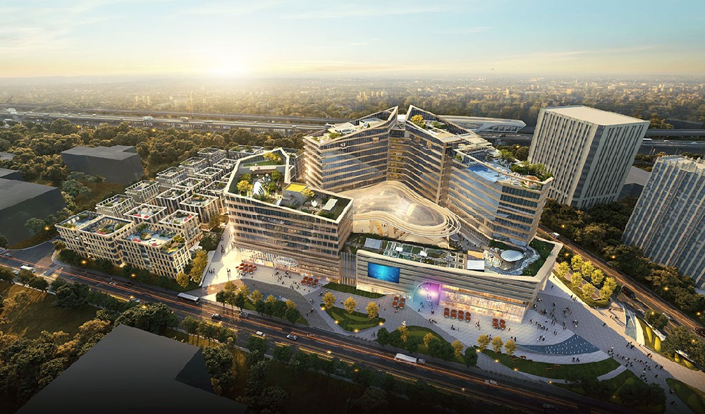 捷报频传！浙江萬豪集团中标上海宝山商办项目中庭天幕