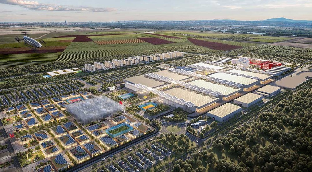 中塞携手筑标杆，塞尔维亚国家展览馆最新施工进度全览