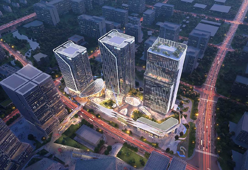 上海集成电路设计产业园 ETFE 气枕膜结构完美收官