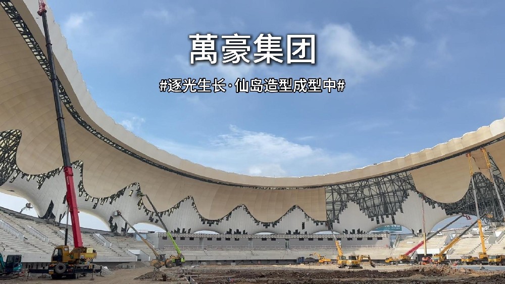 逐光生长！仙岛造型成型中！
