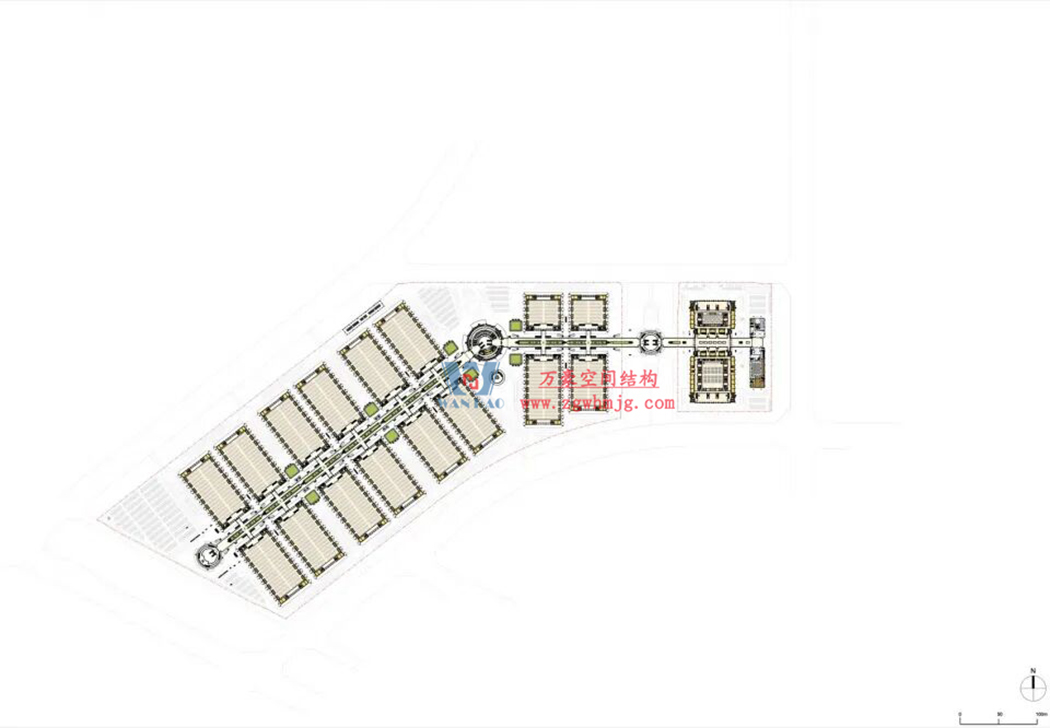 中原会展二期竣工！浙江萬豪集团助力打造城市巨型天幕