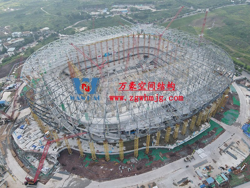 重庆龙兴足球场钢结构